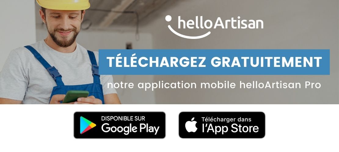 helloArtisan Pro, l'application helloArtisan pour les professionnels