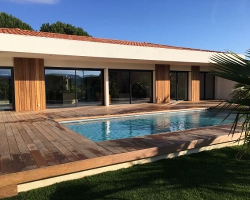 Construction d’une maison en structure bois dans le Var