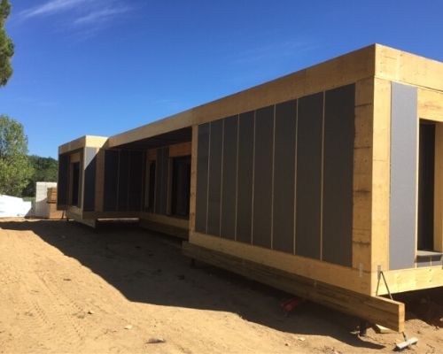 Construction d’une maison en structure bois dans le Var