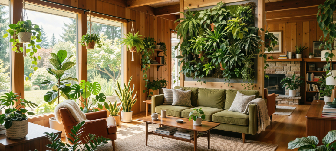 Design biophilique : la nature au cœur de votre intérieur