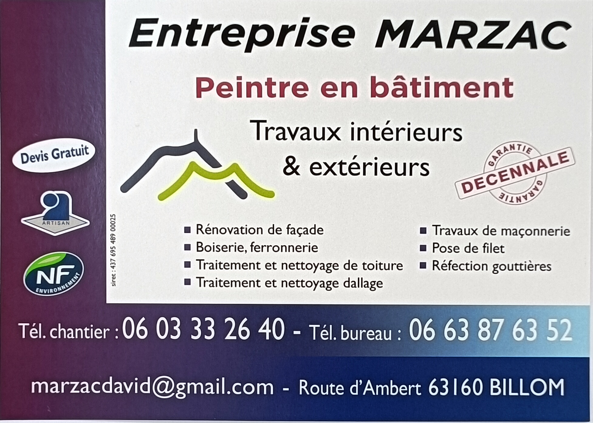 Avatar de Entreprise Marzac