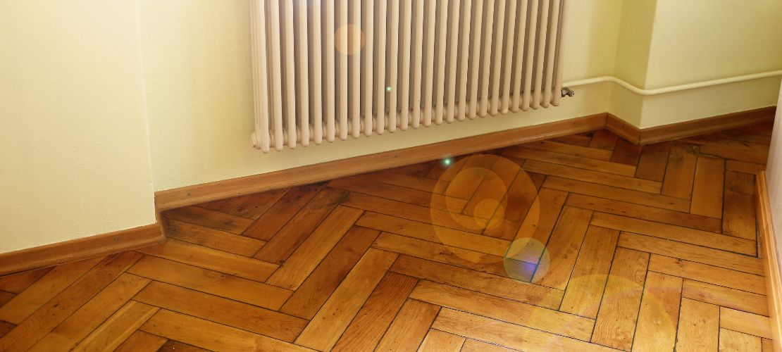 Parquet, pose à bâtons rompus